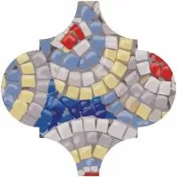 OP\A172\65000 Арабески майолика гауди 6,5*6,5 декор, Керама Марацци