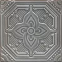 SSA001 | Салинас серый декор 15*15, Керама Марацци