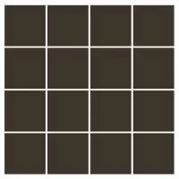 Фальш-квадрат плитка-модуль шоколад (006) 60*60, Keramark