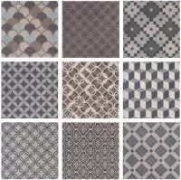 1577Т Карнаби - стрит орнамент корич д/пола (поддон 62,16 .кор 20*20, Керама Марацци