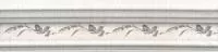 BLB028 Кантри Шик белый декорированный бордюр 20*5, Керама Марацци