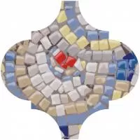 OP\A169\65000 Арабески майолика гауди 6,5*6,5 декор, Керама Марацци