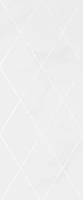Декор Athena White 01 25х60 Creto