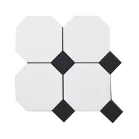 Петергоф Октагон 14.6*14.6 белый (001/013) 29.4*29.4, Keramark