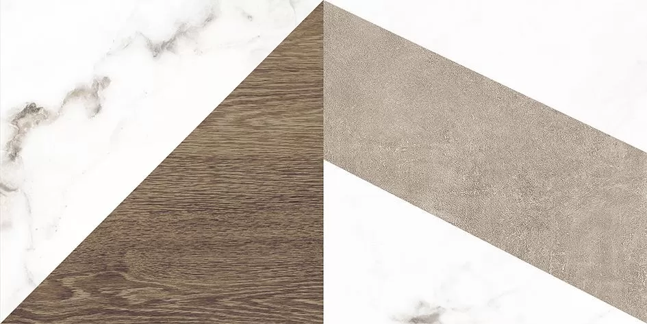 Savage Плитка настенная коричневый узор 34079 25х50