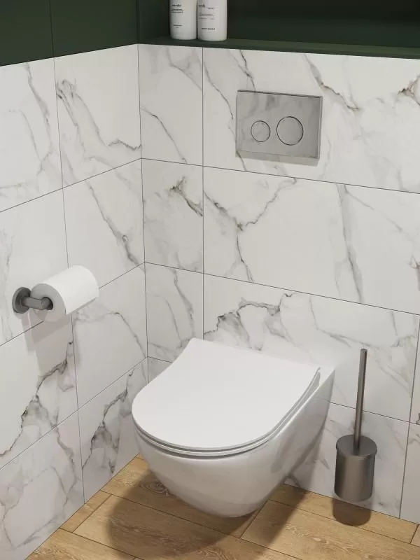 Подвесной унитаз BRASKO SMART Clean On DPL EO slim LP