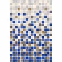 Плитка облиц. Гламур 2С 275*400 (голубой микс)