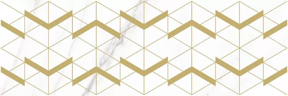 Camelot Wing Декор белый 20х60