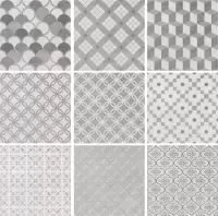 SG1576N Карнаби - стрит орнам серый д/пола ( в поддоне 22.08в коробке 0,92)- 20*20, Керама Марацци