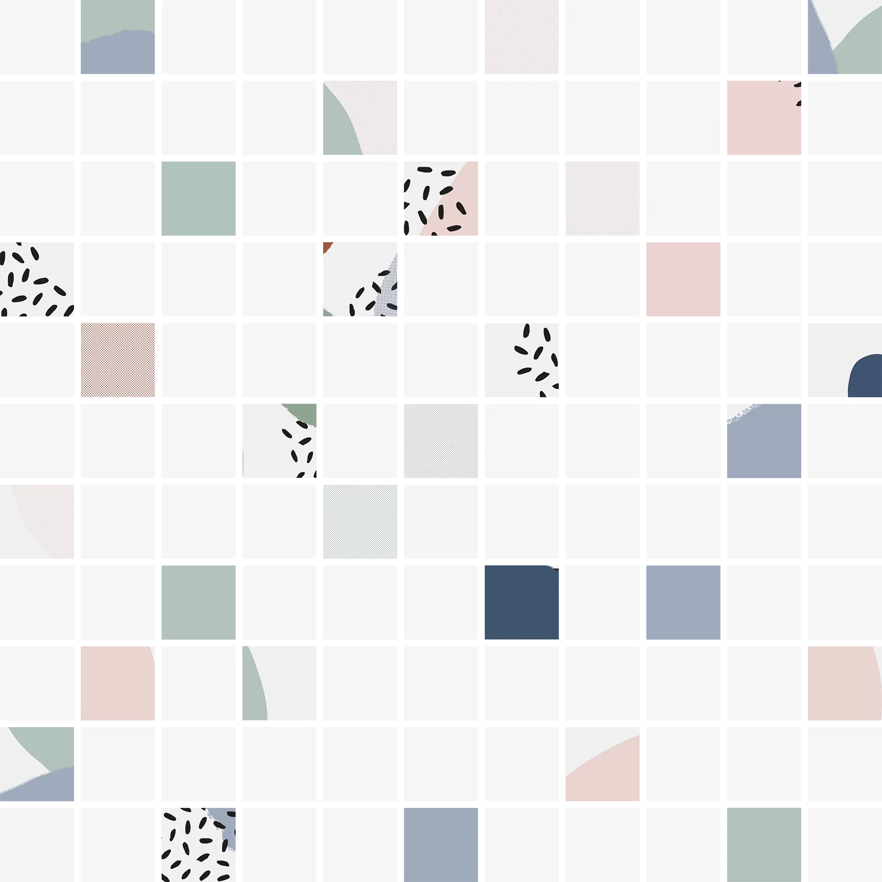 Мозаика декорация Meissen Keramik Trendy многоцветный 30x30 TY2O451