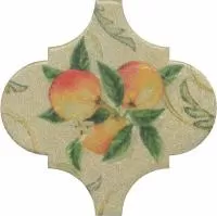 OP\A168\65000 Арабески котто орнамент 6,5*6,5 декор, Керама Марацци