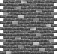 587423002 Devore (Деворе) Gris серый мозаика 30х30,4, Azori