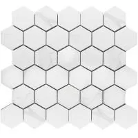 Мозаика Hexagon Small Carrara Matt 51x59 Starmosaic