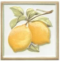 TLA002 Капри Лимончики декор9,9*9,9, Керама Марацци