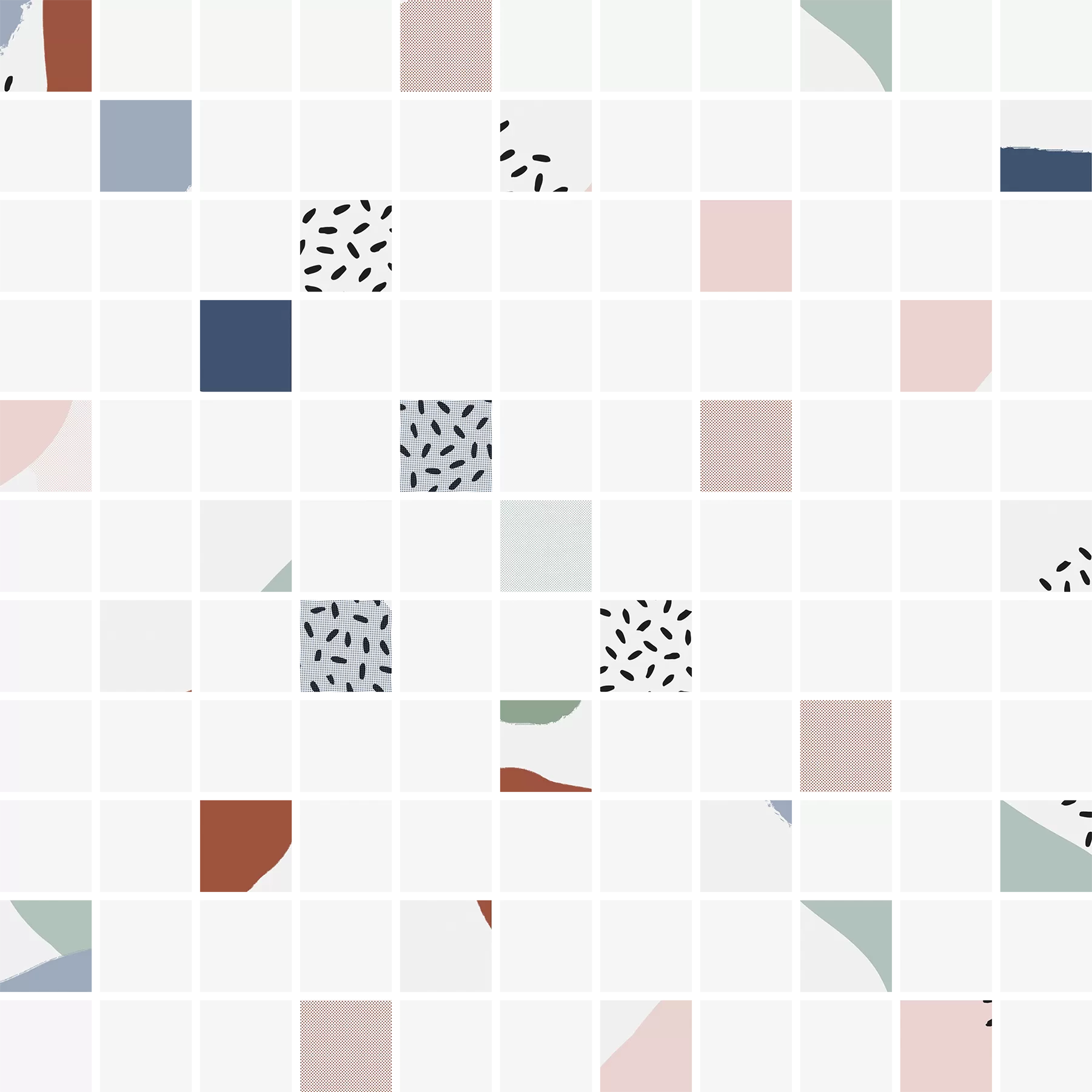 Мозаика декорация Meissen Keramik Trendy многоцветный 30x30 TY2O451