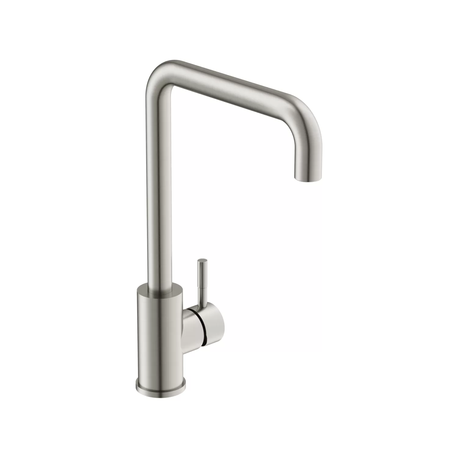 Смеситель для кухни COMO с п-образным изливом сатин