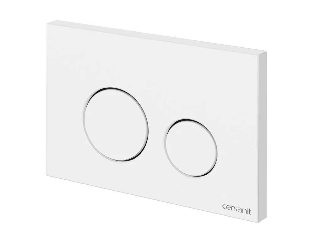 Кнопка TWINS для LINK PRO/VECTOR/LINK/HI-TEC пластик белый (Cersanit)