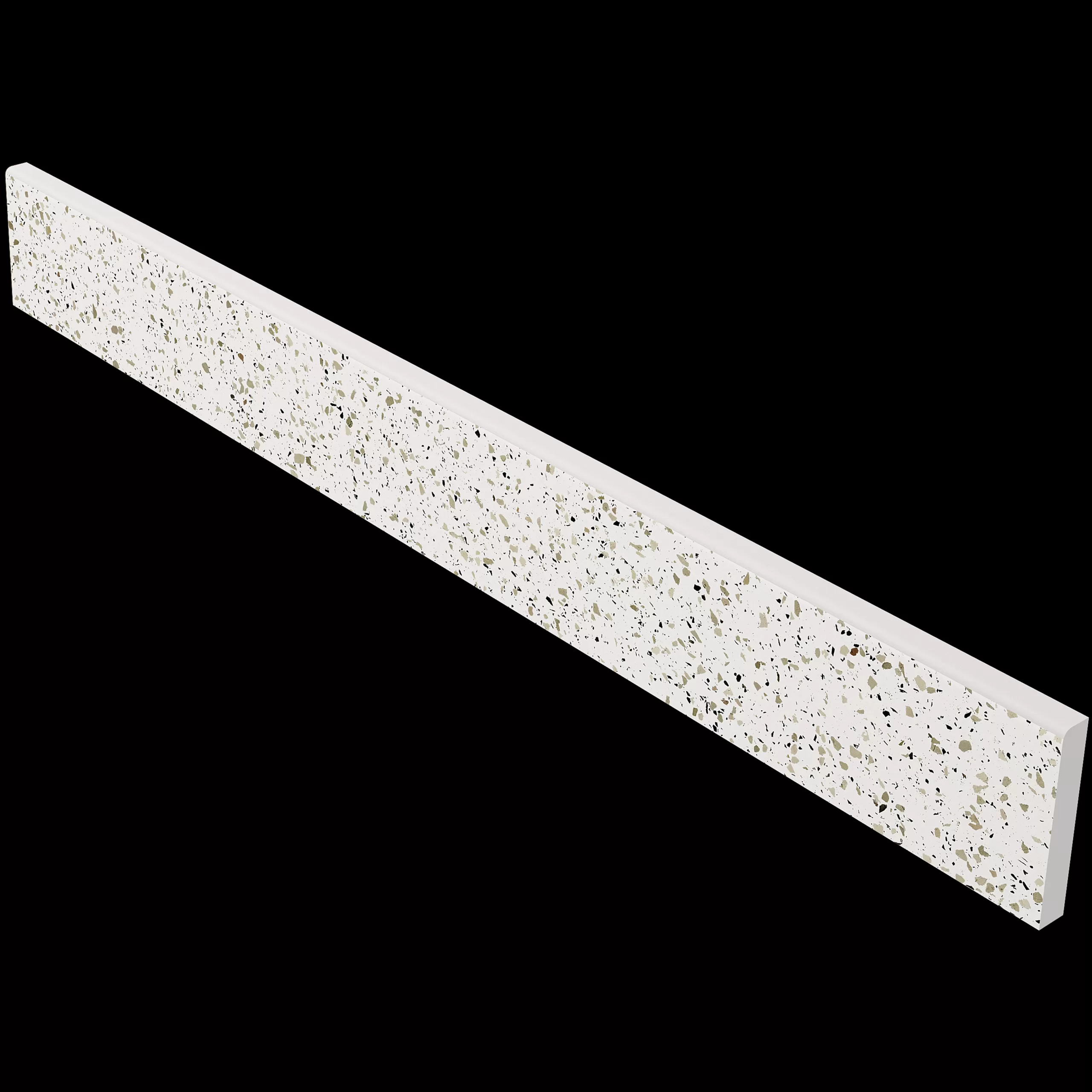 Плинтус Cosmos CM 00 7x60x1 неполированный Белый