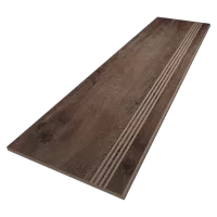 Ступени Brigantina BG 05 30x120x1 неполированные Коричневый (Estima Ceramica)