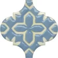 OS\A37\65000 Арабески майолика орнамент 6,5*6,5 декор, Керама Марацци