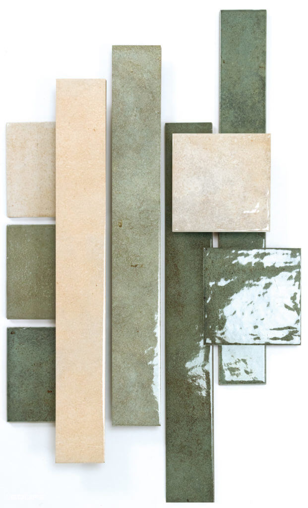 Equipe Verticale Настенная керамическая плитка HOME 5x40 глазурованный глянцевый